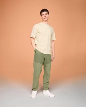 Camiseta On Cloud Studio-T Hombre Beige | UY_ON8876