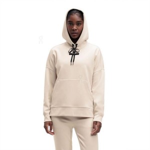 Sudadera On Cloud Mujer Beige | UY_ON8662