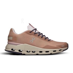 Zapatillas On Cloud Cloudnova Form Mujer Brown | UY_ON8915