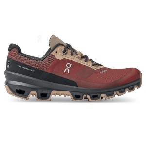 Zapatillas de Senderismo On Cloud Cloudventure Waterproof Mujer Burgundy | UY_ON9065